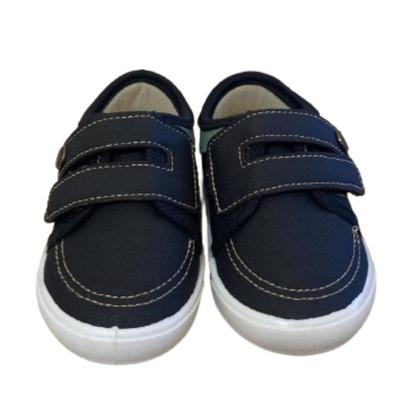 Imagem de Tenis Infantil Bebê Sem Cadarço Preto com Verde Pimpolho