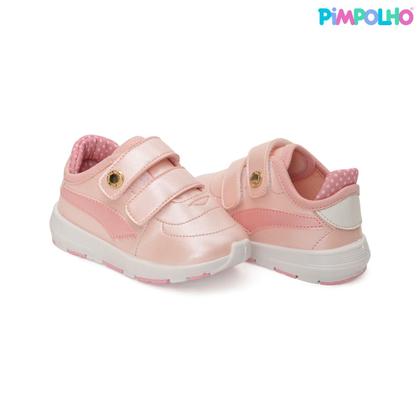 Imagem de Tenis Infantil Bebe Sport Jogging Sem Cadarço Rosa Pimpolho