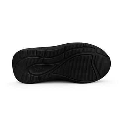 Imagem de Tênis Infantil Bibi Action Preto Sem Cadarço Unissex Fisioflex