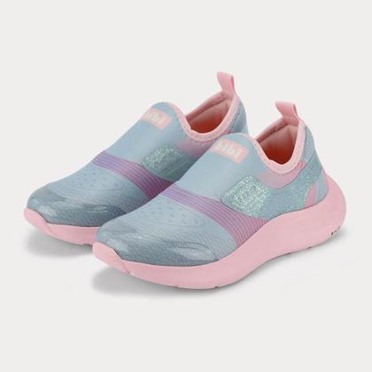 Imagem de Tênis Infantil Bibi Action Rosa com Azul Claro