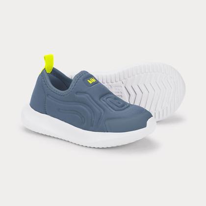 Imagem de Tênis Infantil Bibi Flash Azul com Amarelo