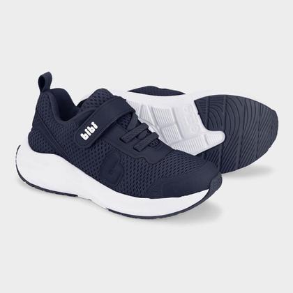 Imagem de Tênis Infantil Bibi High School Azul Marinho com Branco