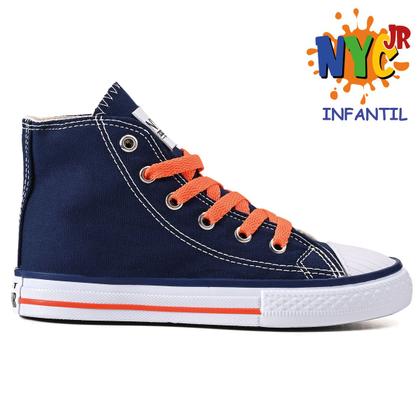 Imagem de Tenis infantil Botinha Menina Menino Nyc Shoes Star