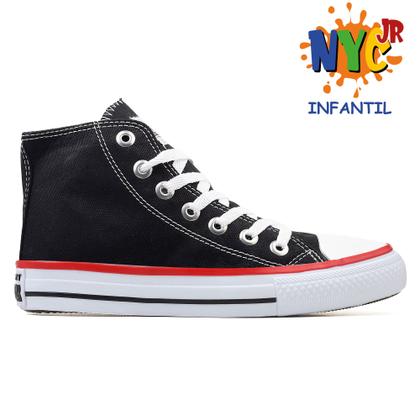 Imagem de Tenis infantil Botinha Menina Menino Nyc Shoes Star