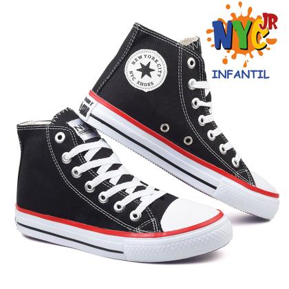 Imagem de Tenis infantil Botinha Menina Menino Nyc Shoes Star