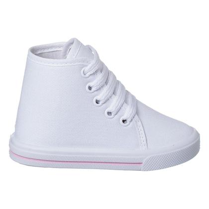 Imagem de Tênis Infantil Branco Liso Para Customizar Personalizar - Baby Soffete 