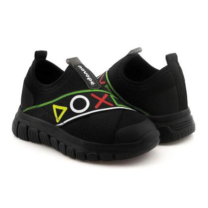 Imagem de Tênis Infantil Calce Fácil Soft Game Confortável Novopé