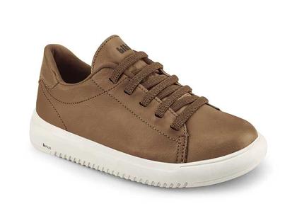 Imagem de Tênis infantil casual bibi new way couro caramelo 1192091