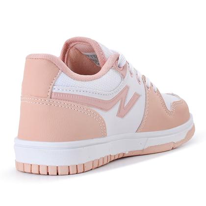 Imagem de Tênis Infantil Casual Nippos Feminino Cano Baixo Escolar