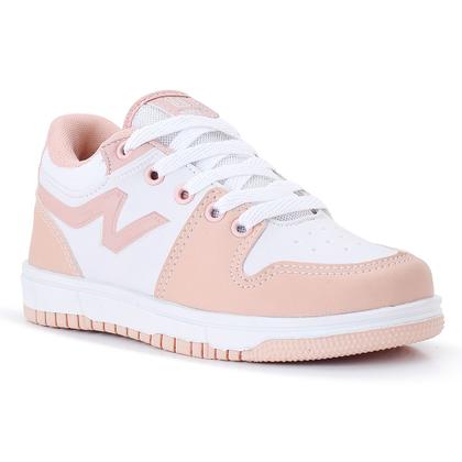 Imagem de Tênis Infantil Casual Nippos Feminino Cano Baixo Escolar