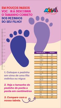 Imagem de Tenis infantil com led calce fácil mini-pé