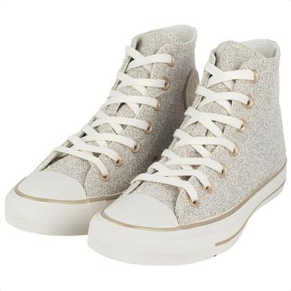 Imagem de Tênis Infantil Converse All Star Original Side Zip Pretty Patina Cano Alto Brilho Estiloso