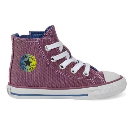 Imagem de Tênis Infantil Converse Chuck Taylor Fall Holliday Lona Roxo