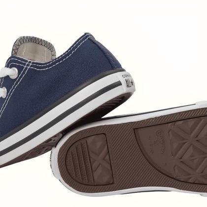 Imagem de Tênis Infantil Converse Chuck Taylor Lona Ox Marinho