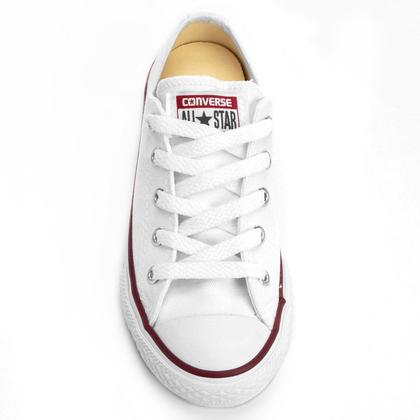 Imagem de Tenis Infantil Converse Chuck Taylor Unissex Branco