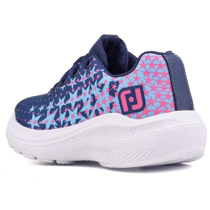 Imagem de Tenis Infantil De Amarrar Meninas Leve Desenhos LIGHT + Relogio