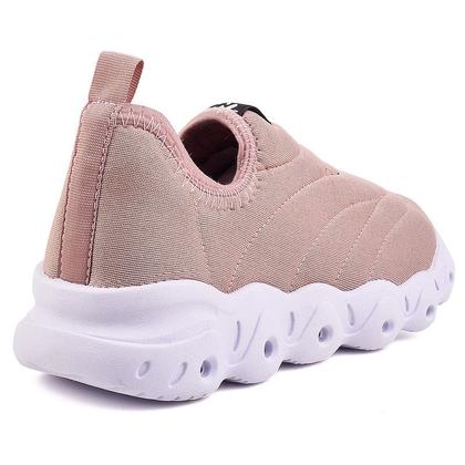 Imagem de Tenis Infantil De Led Calce Facil Elastico Meninas Feminino + Oculos Relogio