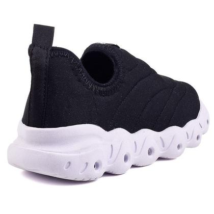 Imagem de Tenis Infantil De Led Calce Facil Elastico Meninos Masculino + Oculos Relogio