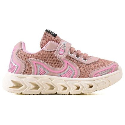 Imagem de Tenis Infantil De Led Casual Jogger Meninas Escolar Basico+ Oculos + Relogio