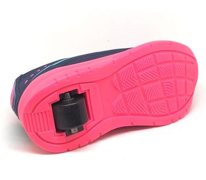 Imagem de Tênis Infantil de Rodinha Masculino e Feminino Confortável Macio Casual escola 