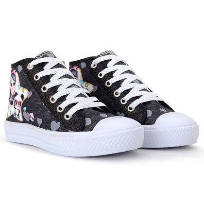 Imagem de Tênis Infantil Feminino Casual Lulu Menina Botinha