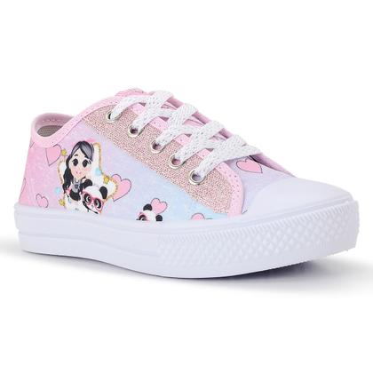 Imagem de Tênis Infantil Feminino Casual Lulu Menina Botinha