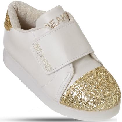 Imagem de Tênis Infantil Feminino Com Led Sem Cadarço Confortável