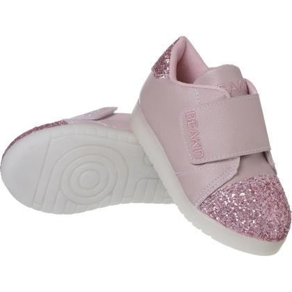 Imagem de Tênis Infantil Feminino Com Led Sem Cadarço Confortável