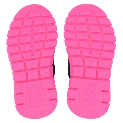 Imagem de Tênis Infantil Feminino Novopé Azul e Rosa - 1377