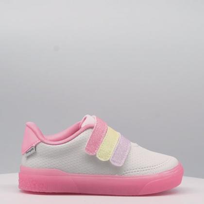 Imagem de Tênis Infantil Feminino Pampili Yumi Glitter Colorido 721.043