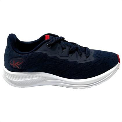 Imagem de Tênis Infantil Kidy Energy Esportivo Marinho E Vermelho Escolar Escola Colegial Colégio Original Menino Masculino Conforto Durabilidade AnatômicoVolt