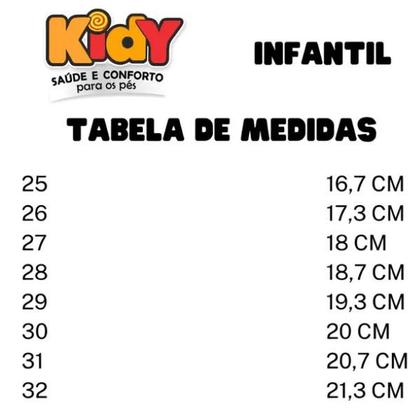 Imagem de Tênis Infantil Kidy Led Light Fun Calce Fácil Preto E Laranja Neon Escolar Escola Colegial Colégio Original Menino Masculino Conforto Durabilidade Ana