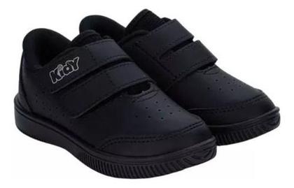 Imagem de Tênis Infantil Kidy Usefull College Preto Logo Lateral -