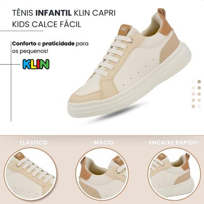 Imagem de Tênis Infantil Klin Capri Kids Calce Fácil Casual Masculino