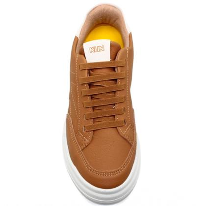 Imagem de Tênis Infantil Klin Capri Menino - Caramelo