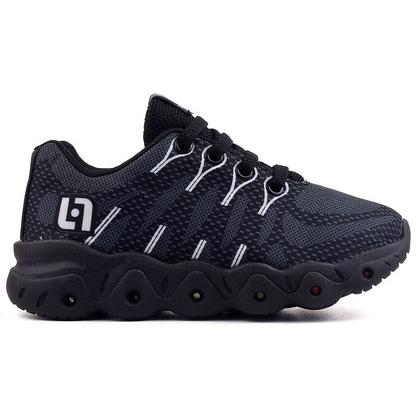 Imagem de Tenis Infantil Led Meninos Com Luzes Chinelo Oculos Relogio