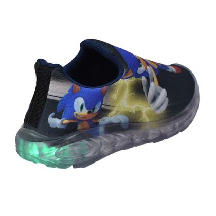 Imagem de Tênis Infantil Led Slip On Personagem/Super Heróis +Óculos+Relógio+Boné+Boneco+Caneca