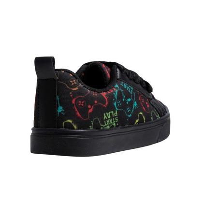 Imagem de Tênis Infantil Masculino Casual Colegial CM Gamer Leve Confortável Meninos