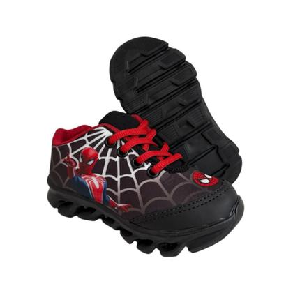 Imagem de Tênis Infantil Masculino Homem Aranha Lançamento Imperdível