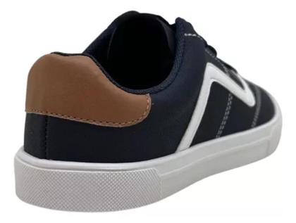 Imagem de Tênis Infantil Masculino Juvenil Menino Preto Urban Escolar De Cadarço Marca Molekinho 2801