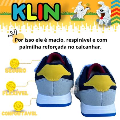 Imagem de Tênis Infantil Masculino Klin Walk 216133 Sem Cadarço Para Menino