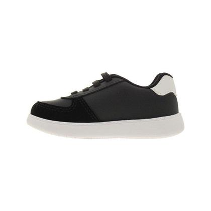 Imagem de Tênis Infantil Masculino Preto Branco Molekinho 2635.101