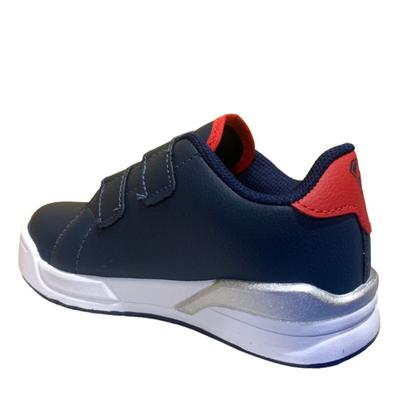 Imagem de Tênis Infantil Masculino Via Vip DC W4010 com tiras autocolantes Super-Heróis