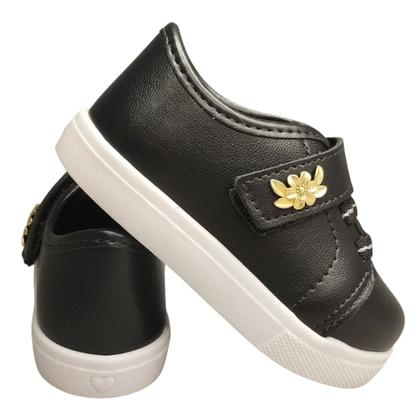 Imagem de Tenis Infantil Menina Bebe Molekinha Cadarço Casual 2118.587