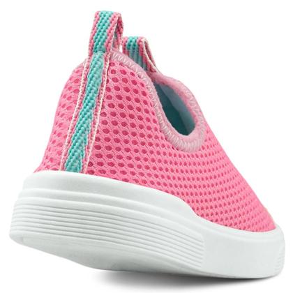 Imagem de Tênis Infantil Menina Calce Fácil Rosa Capivara Mz Shoes