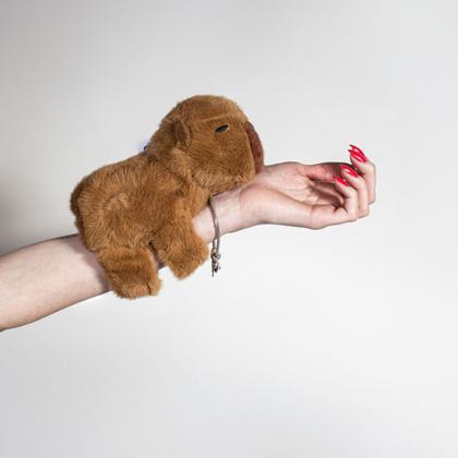 Imagem de Tênis Infantil Menina Capivara Agarradinha Rosa