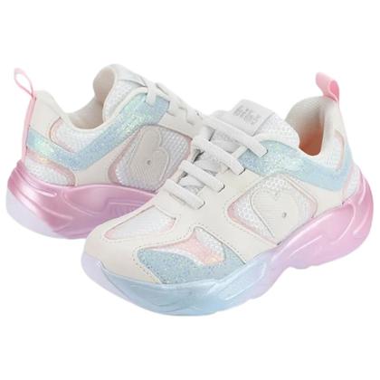 Imagem de Tenis Infantil Menina com Design Leve Moderno Bibi Pegasus