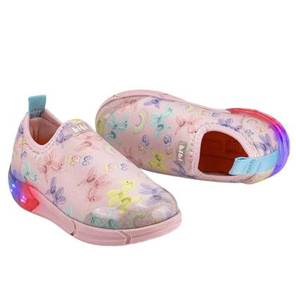 Imagem de Tenis Infantil Menina Conforto Luz Bibi Space