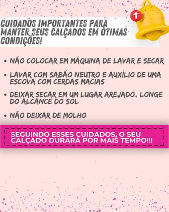 Imagem de Tênis Infantil Menina Escolar Barbi Bi Laço Pink Volta as Aulas Confortavel Antiderrapante 