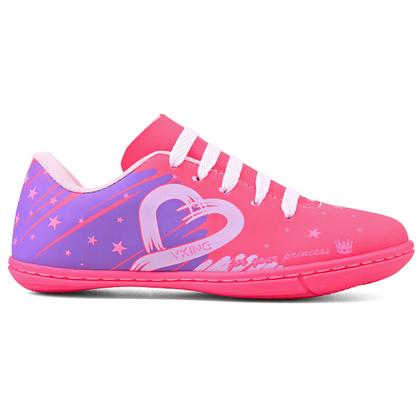 Imagem de Tênis Infantil menina Futsal Vking Pink Uva do 26 ao 33